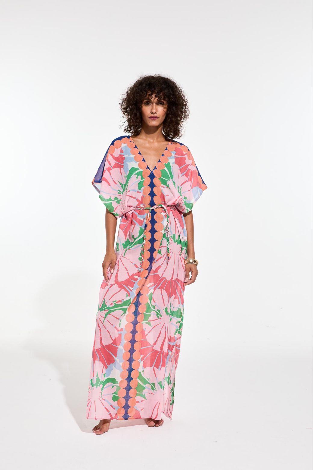 Hydra Pavot Dress in Pink, from Mapoesie - Image 3