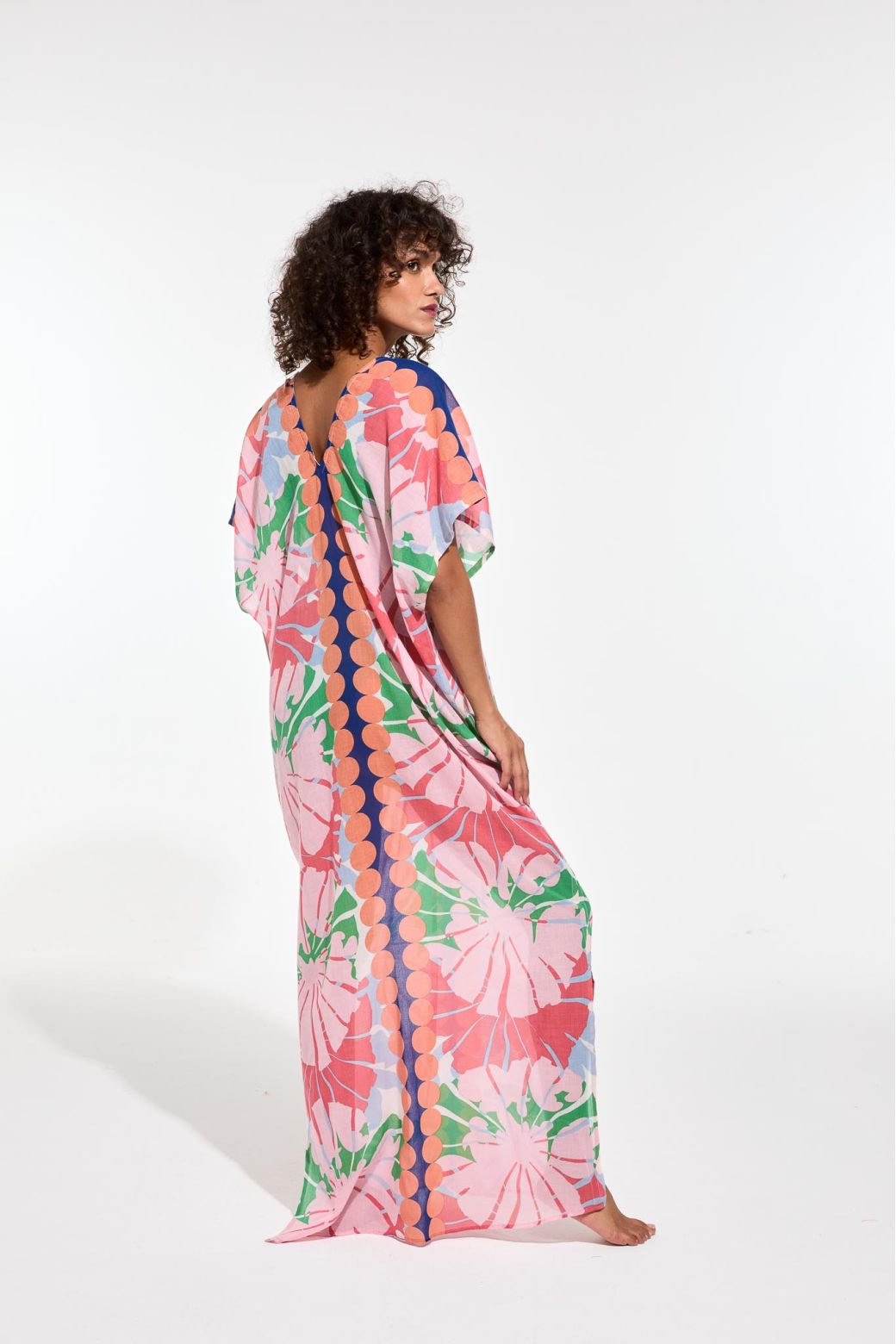 Hydra Pavot Dress in Pink, from Mapoesie - Image 4