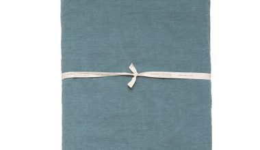 Primo Tablecloth in Ver Gris, from Charvet Editions