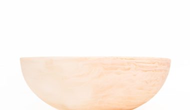 Large Wave Bowl in Blush Swirl, from Nashi Home