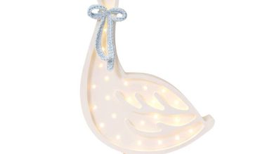Little Lights Goose Lamp