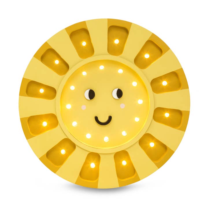 Little Lights Sunshine Lamp in Summer Yellow