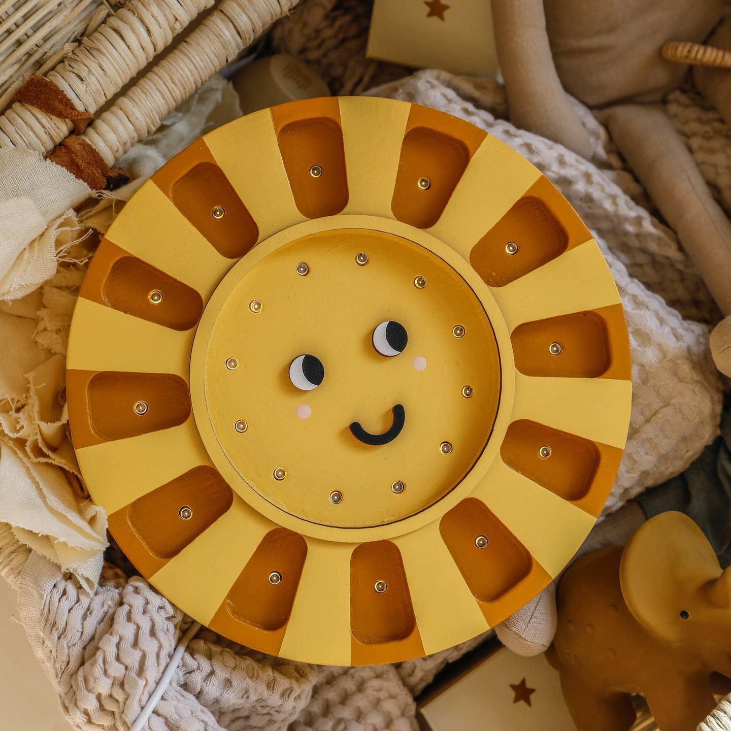 Little Lights Sunshine Lamp in Summer Yellow - Image 2