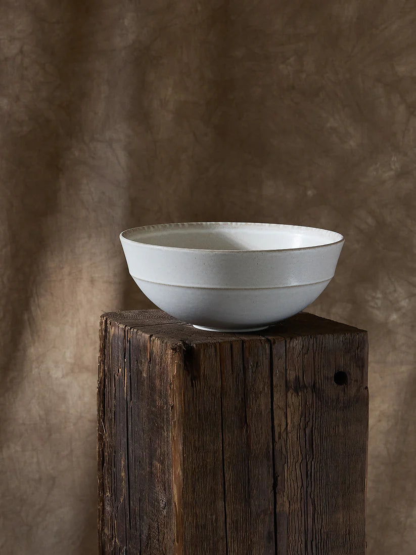 Pillar Deep Serving Bowl in Oat, from Standard Affair - Image 5