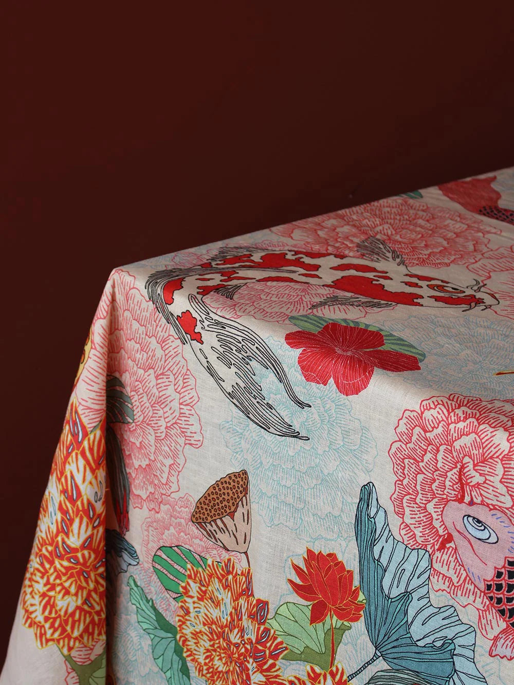 Lotus Tablecloth, from Avenida Home - Image 2