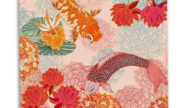 Lotus Tablecloth, from Avenida Home