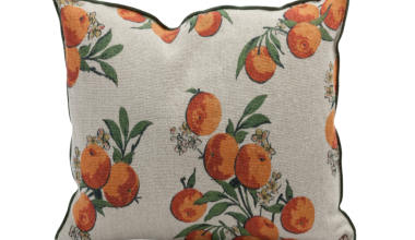 Wabi Sabi Les Oranges Pillow 20x20, from Maison De Vacances