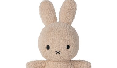 Miffy Sitting Terry in Beige