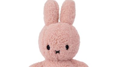 Miffy Sitting Teddy in Pink