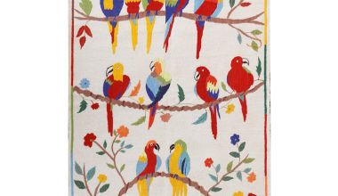Macaw Suzani Kilim Rug