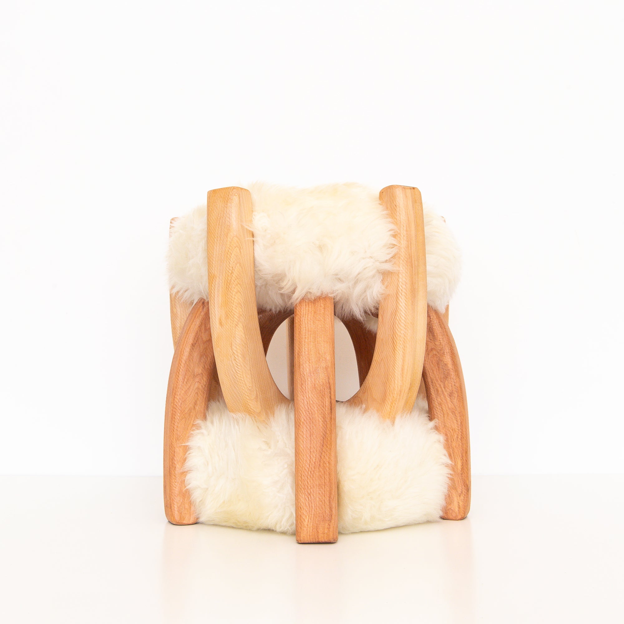 Sheepskin Stool, from Patagonia - Image 3