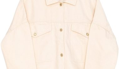 Midwest Denim Jacket in Ecru, from Sessun
