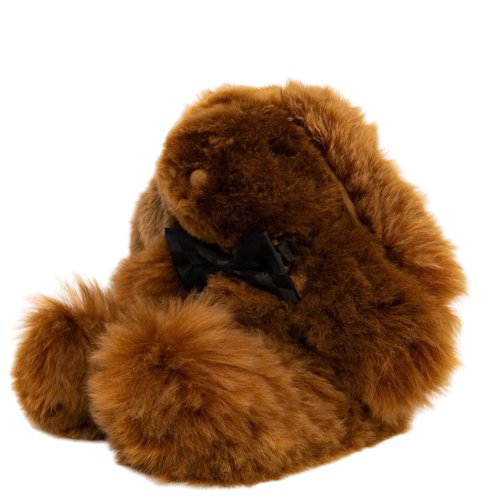 Milo Large Rabbit in Gold, from Weich Couture Alpaca - Image 2