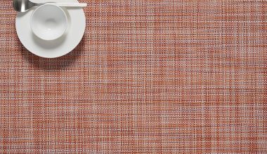 Mini Basket Tablemat in Cinnamon, from Chilewich