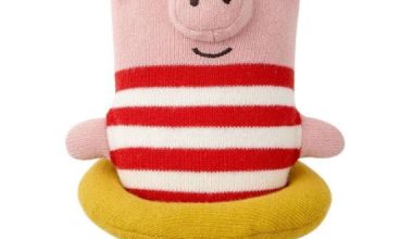Mitch Pig Cotton Wee One, from Donna Wilson