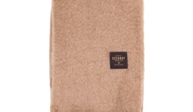 Mohair Throw 475, from Mantas Ezcaray