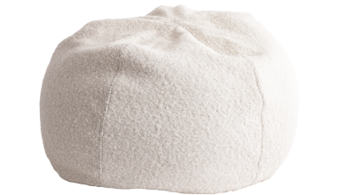 Yeti Pouf in Blanc, from Maison de vancanes