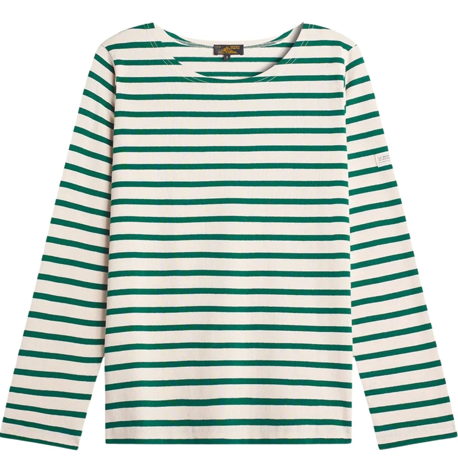 Tilda Mariniere Long Sleeve in Off Green, from Le Mont Saint Michel