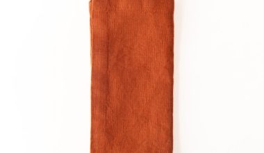 Baked Clay Linen Napkins Set of 2, from Linen Tales