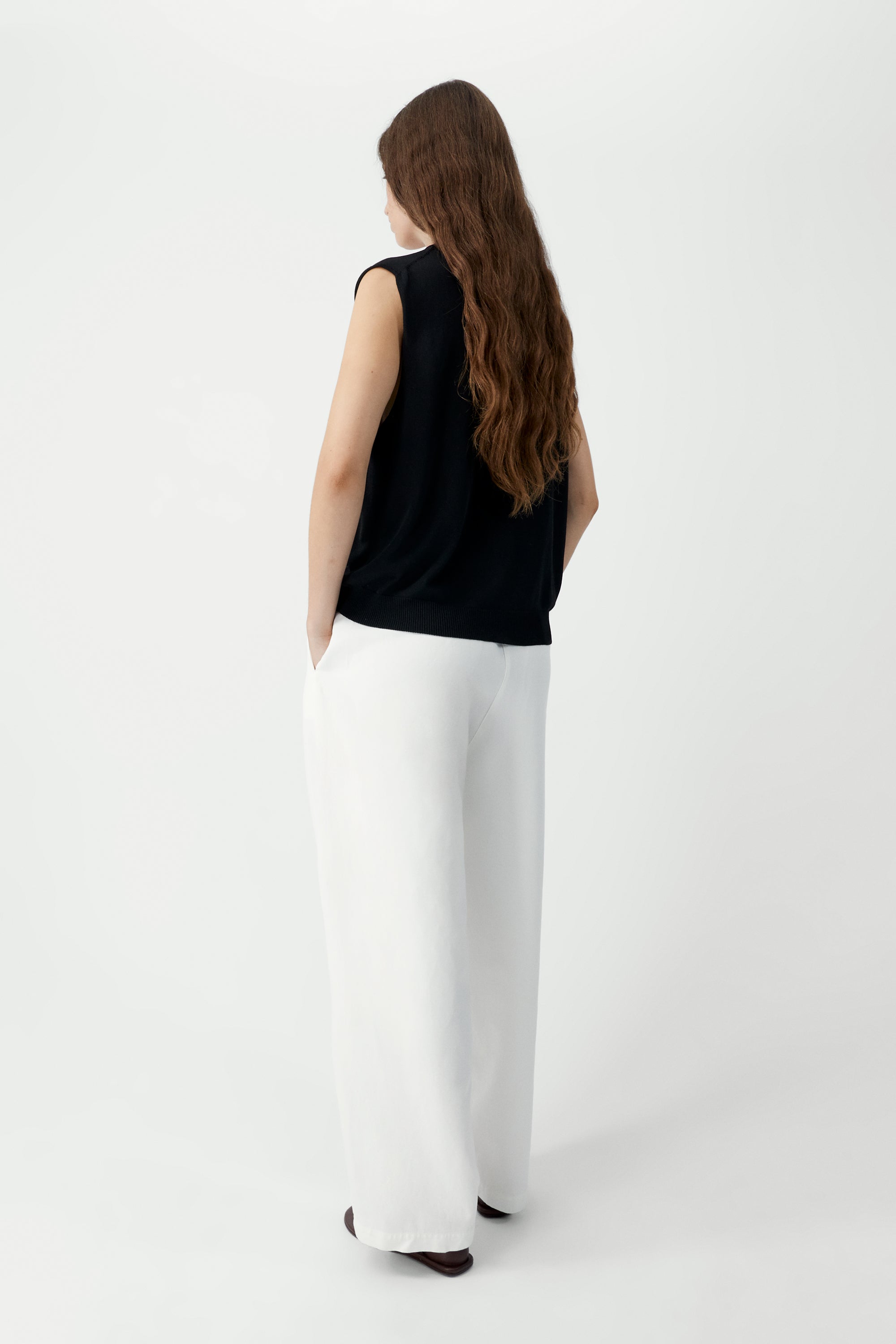 Oversize Waistcoat in Black, from Cordera - Image 4