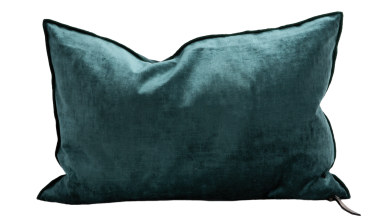 Velvet Pillow 16x24 in Mote Carlo, from Maison De Vacances