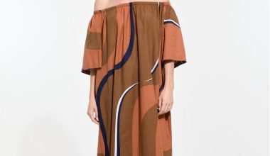 Palao Madone Dress in Terracotta, from Mapoesie