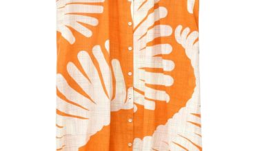 Alma Palma Dress in Orange, from Mapoesie