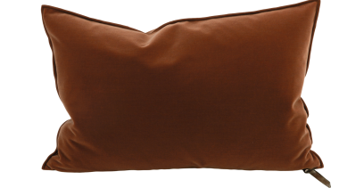 Palazzo Velvet 16x24 Pillow in Sienne, from Maison De Vacances