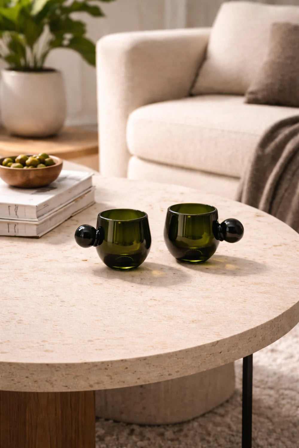 Potosi Set of 4 Glasses in Green - Image 5