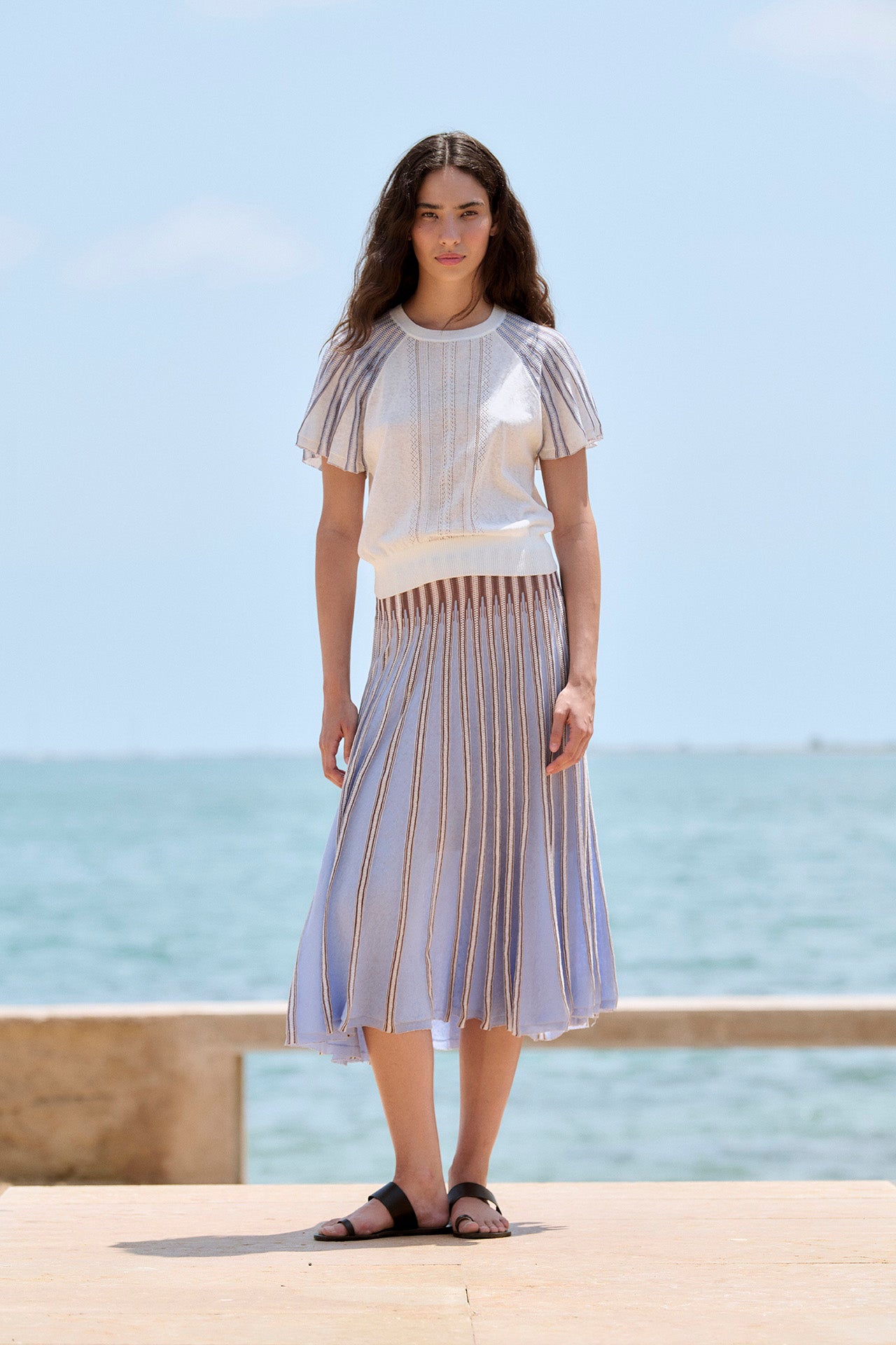 Radial Flared Sleeve Sweater, from Sita Murt - Image 2