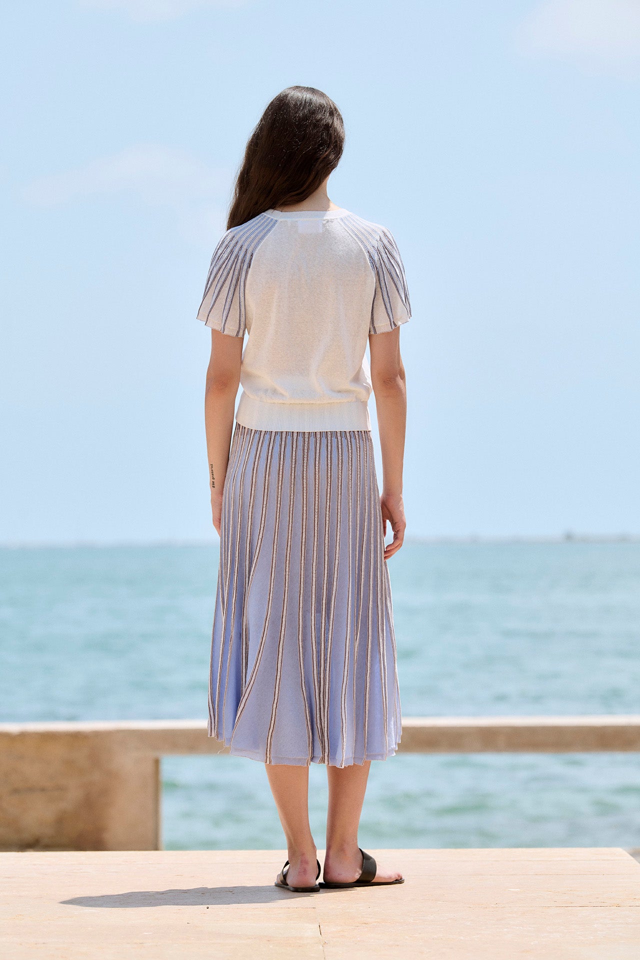 Radial Flared Sleeve Sweater, from Sita Murt - Image 3