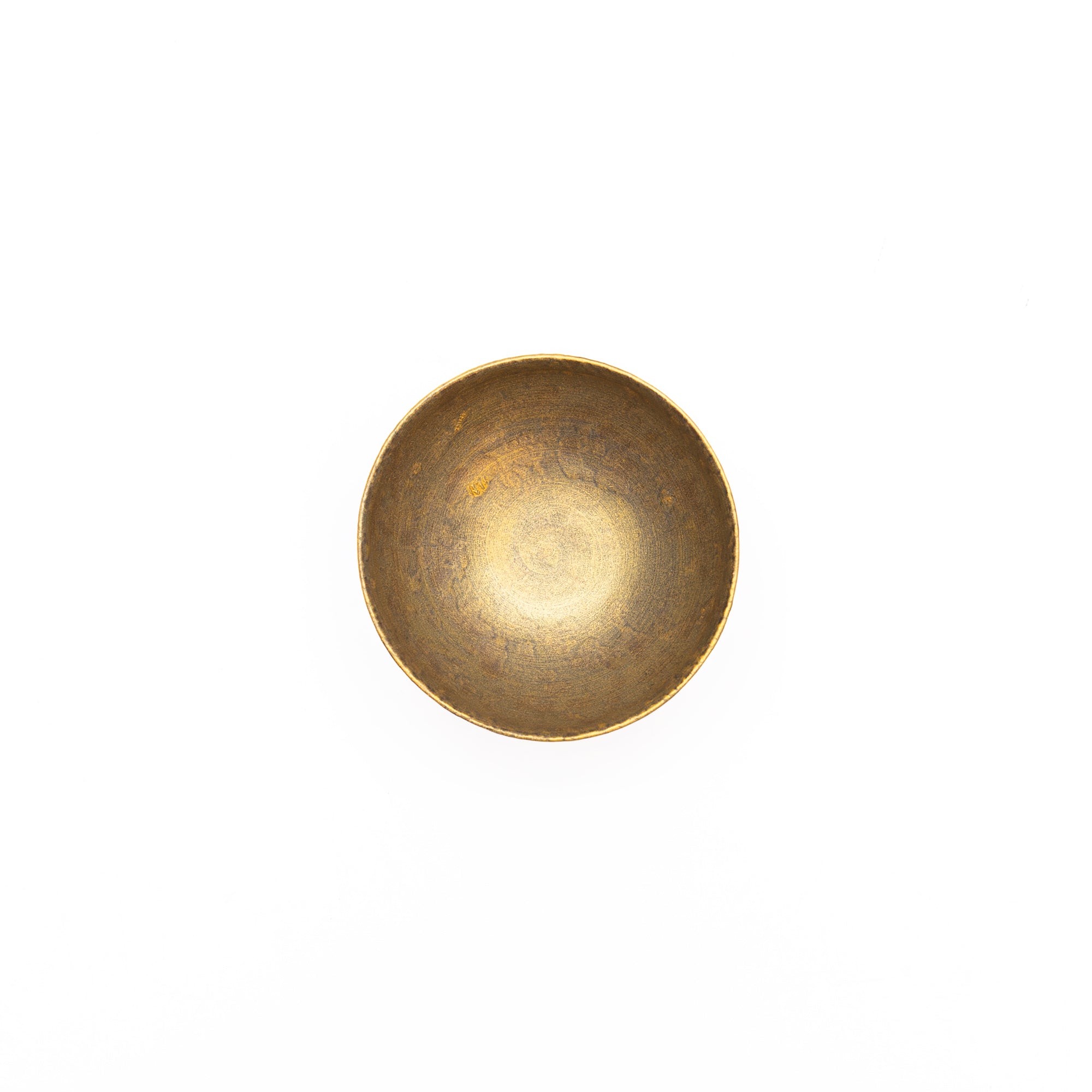 Round Bowl in Gold - Image 2