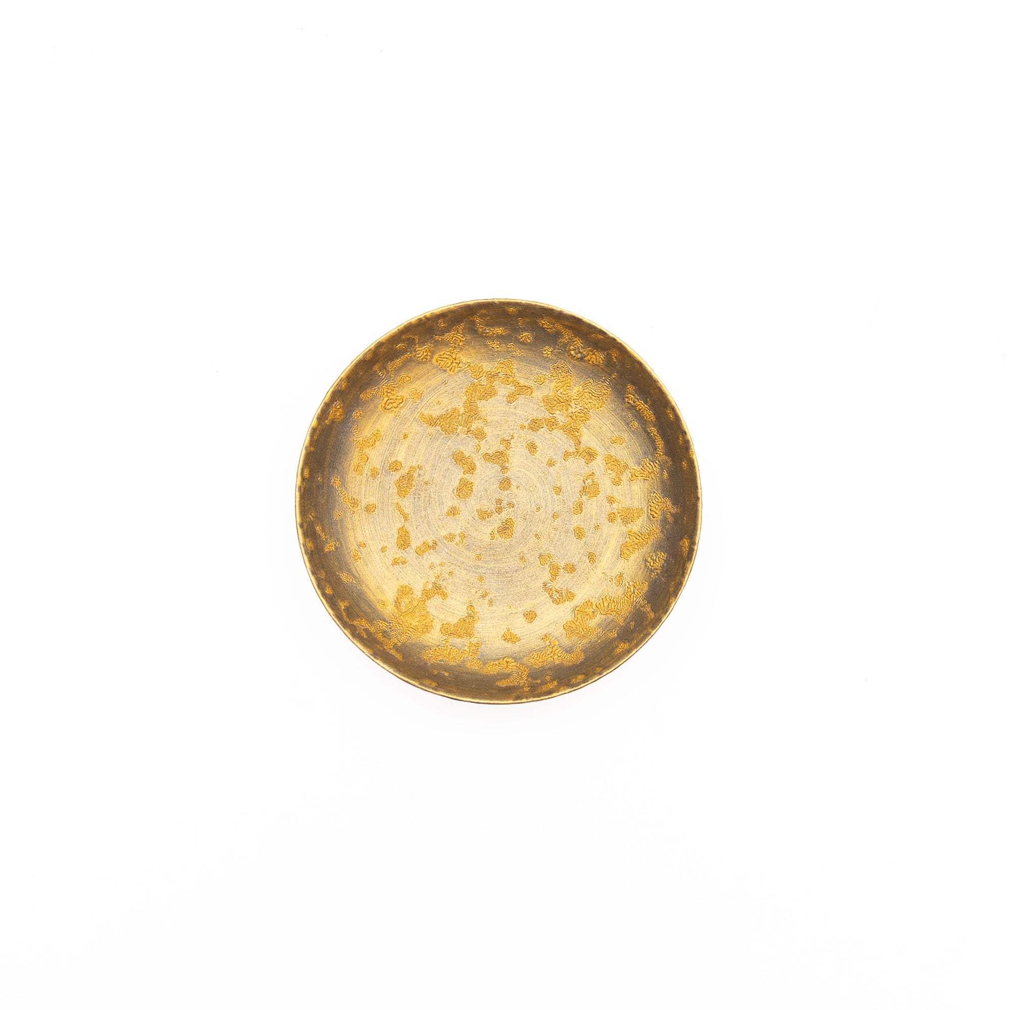 Round Plate in Gold - Image 2