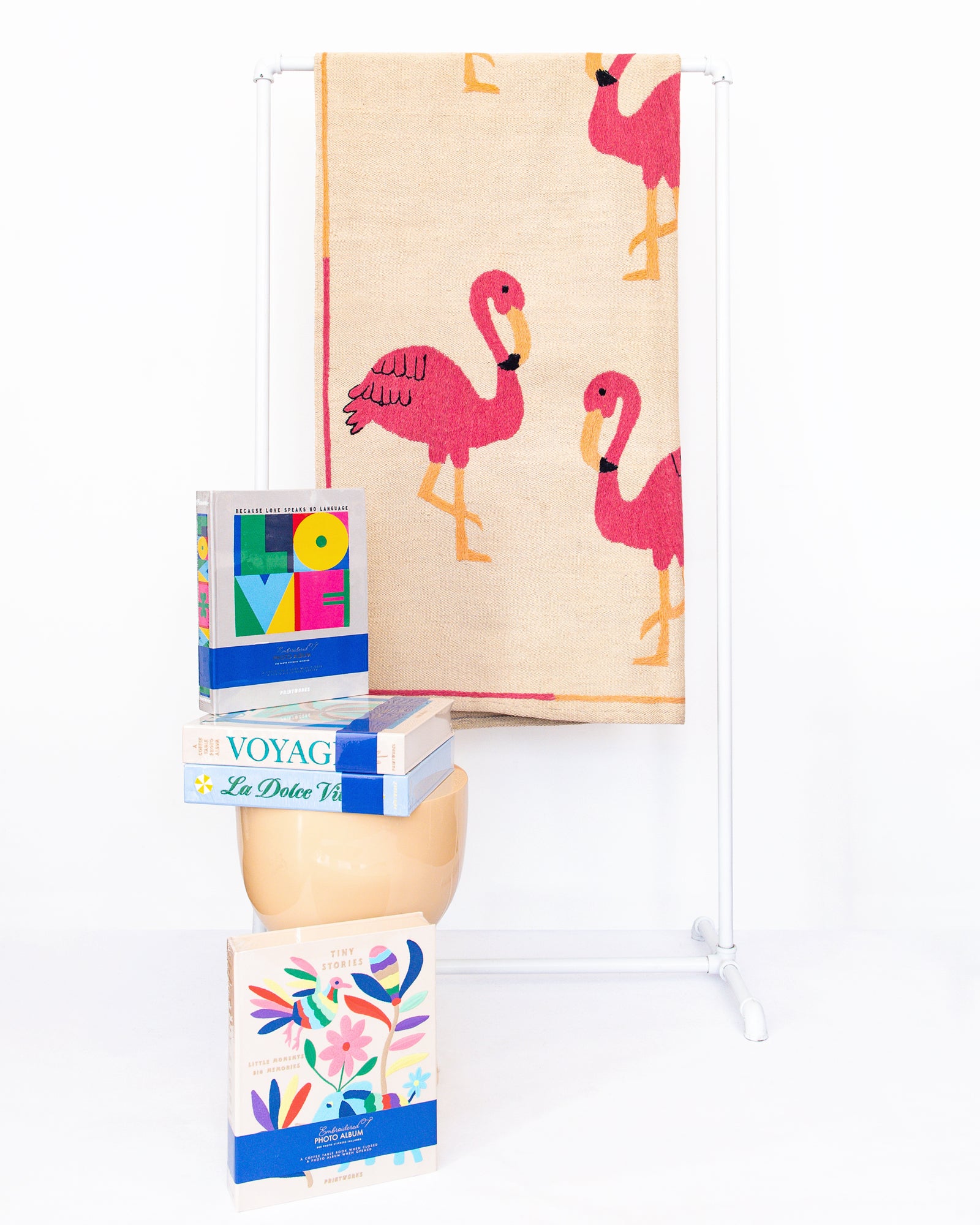 Flamingo Suzani Kilim Rug - Image 2