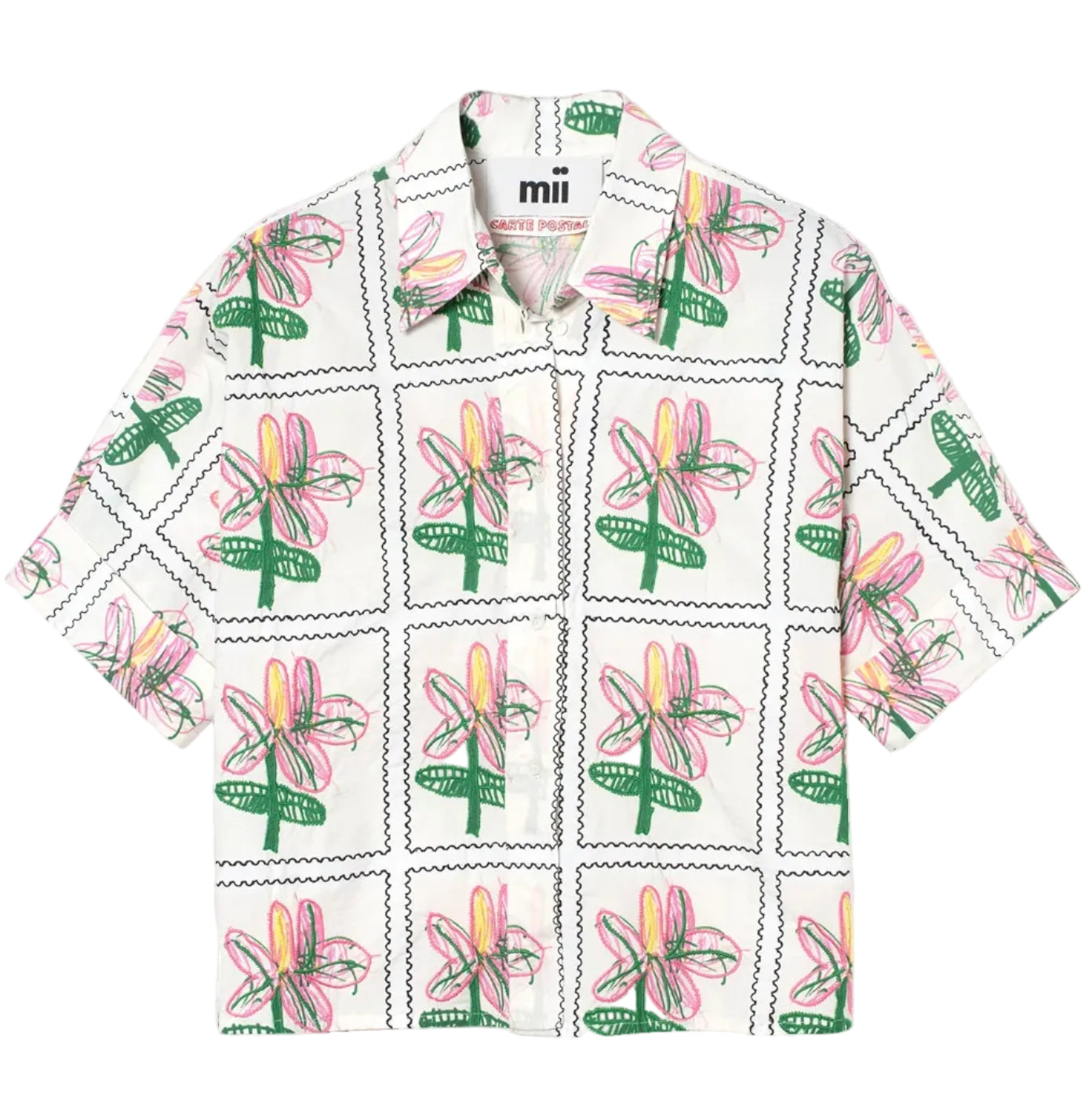 Cyclades Alba Shirt in Off-White, from Mii