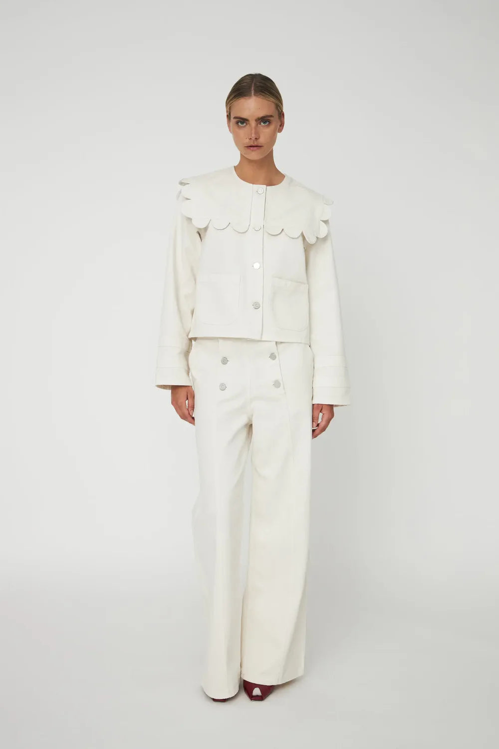 Sailor Jacket in Almost White, from Stella Nova