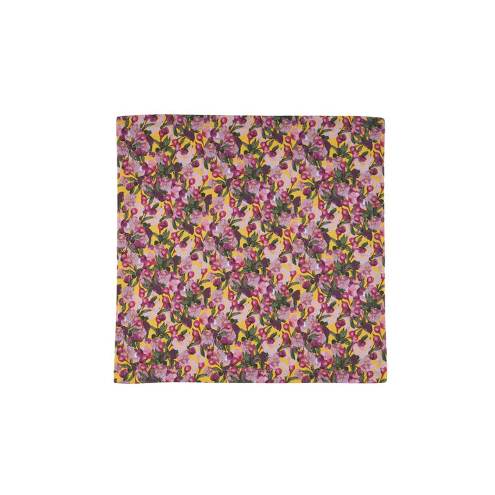 Set of Six Napkins in Romace is Dead Yellow, from Sophie Williamson Design - Image 10