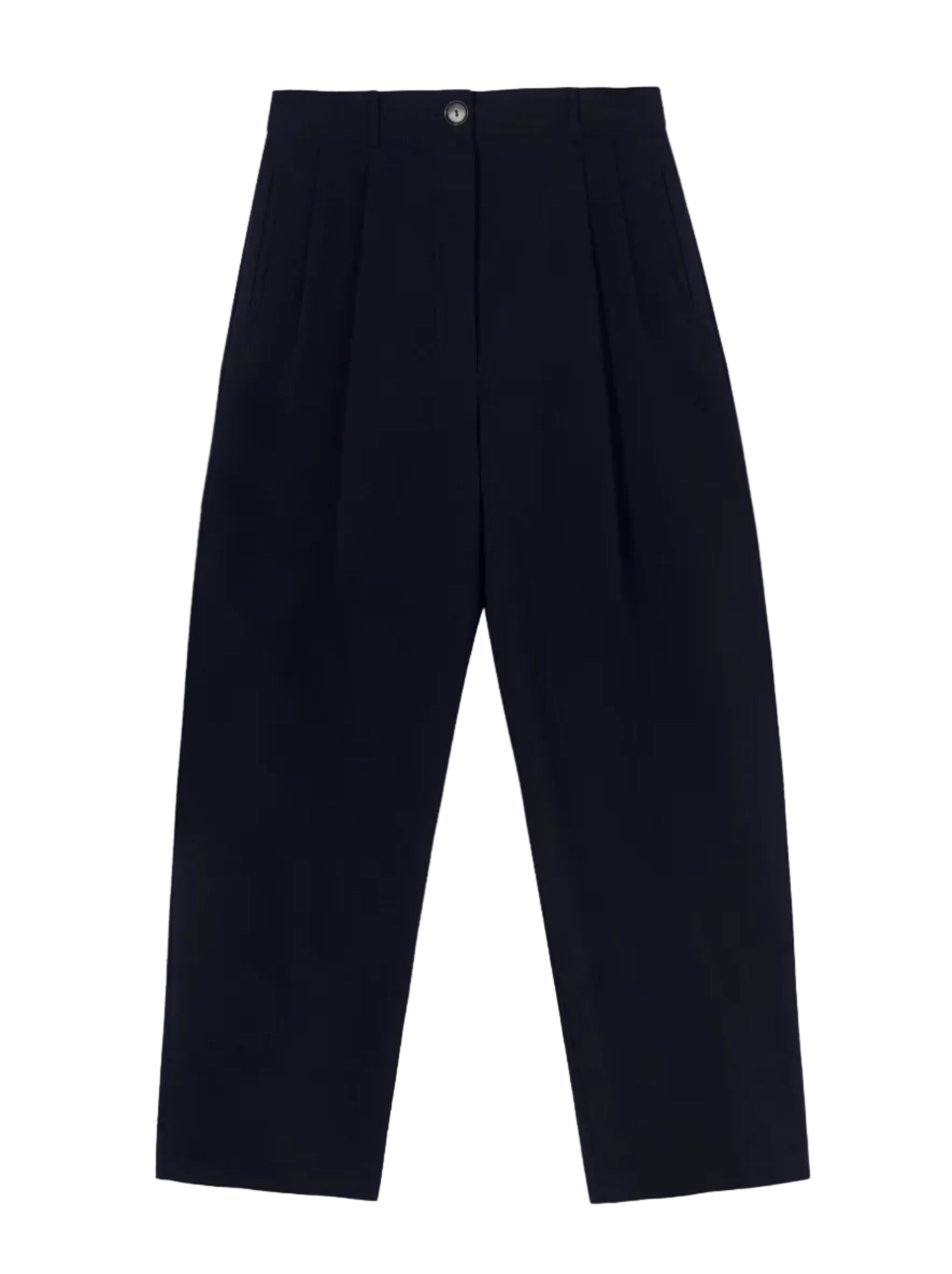 Tailored Masculine Pants in Navy, from Cordera