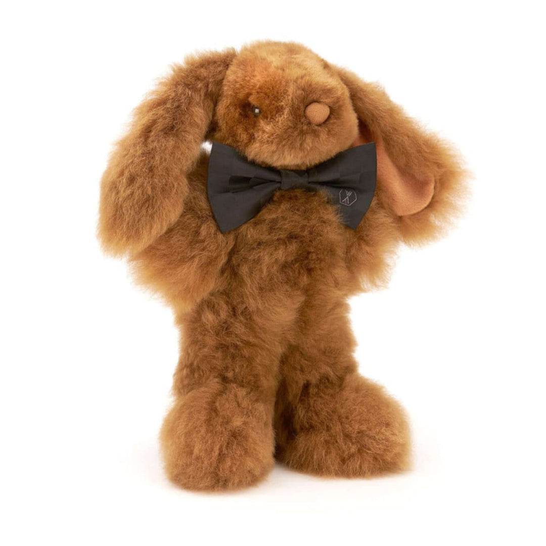 Milo Medium Rabbit in Gold, from Weich Couture Alpaca - Image 2