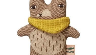 Teeny Ted Cotton Wee One, from Donna Wilson