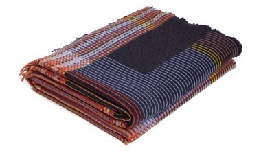 Calvert Pinstripe Throw, from Wallace Sewell