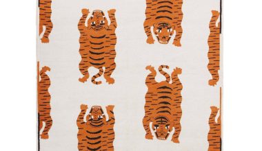 Tiger Suzani Kilim Rug