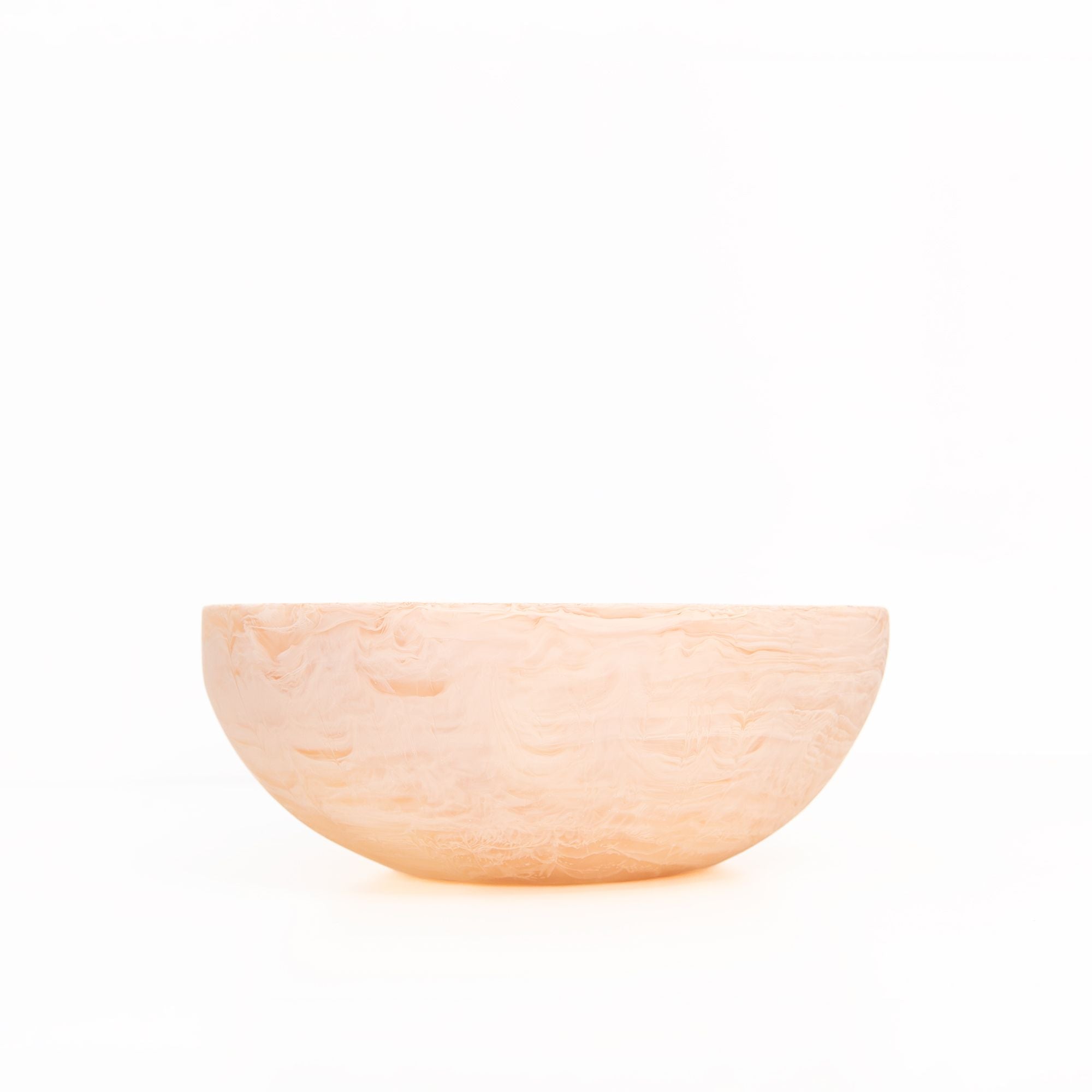 Medium Wave Bowl in Blush Swirl, from Nashi Home