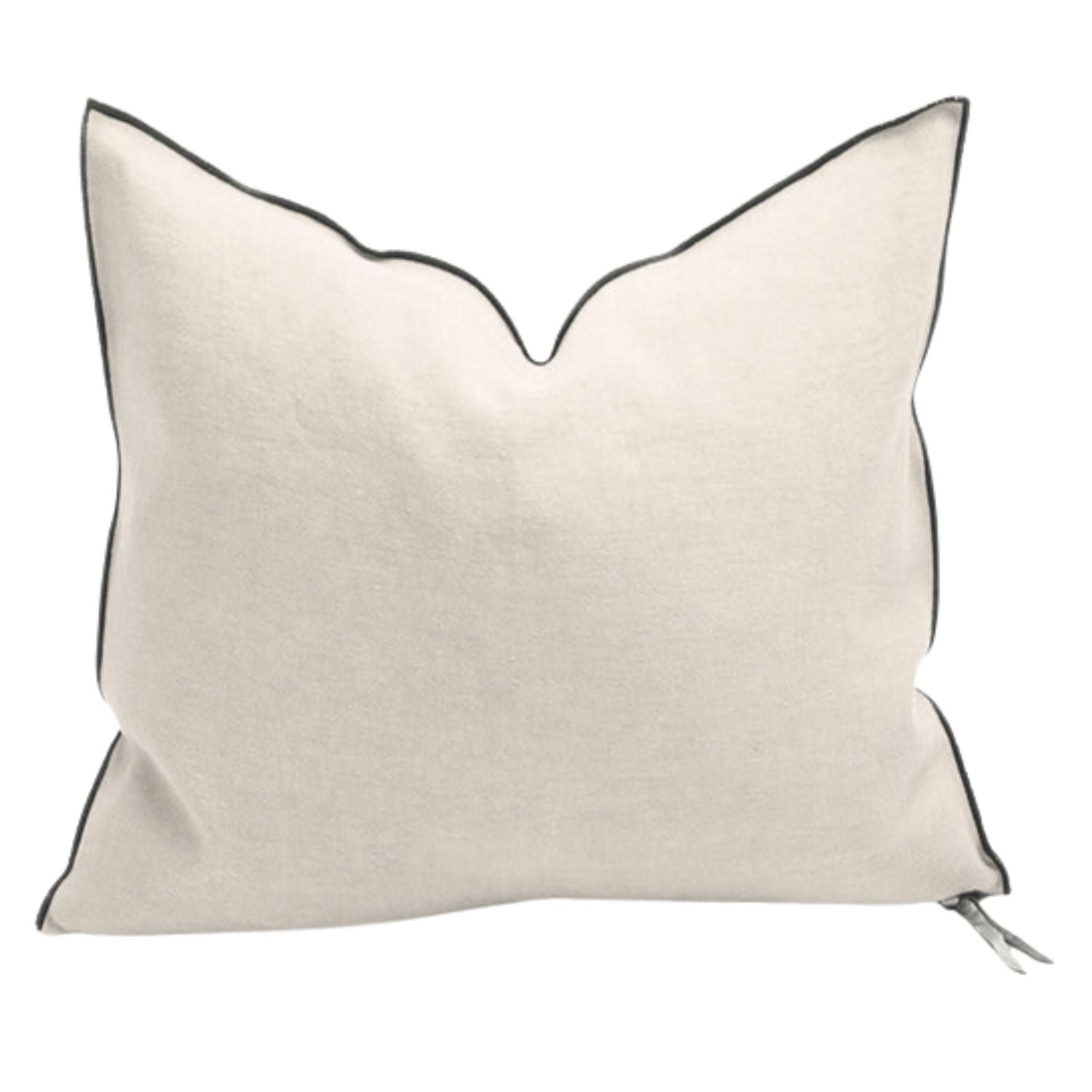 Stone Washed Fior di Latte Pillow 26x26, from Maison De Vacances