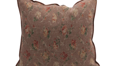 Wabi Sabi Jardin Secret 20x20 in Bois de Rose, from Maison de Vacances