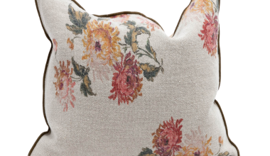 Wabi Sabi Imperial Bouquet Pillow 20x20, from Maison De Vacances
