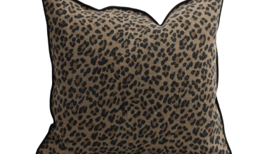 Wabi Sabi Panthere Pillow 20x20, from Maison de Vacances