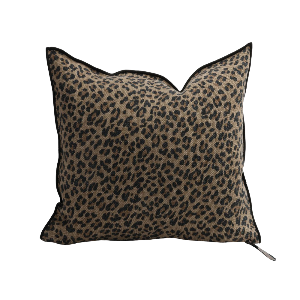 Wabi Sabi Panthere Pillow 20x20, from Maison de Vacances