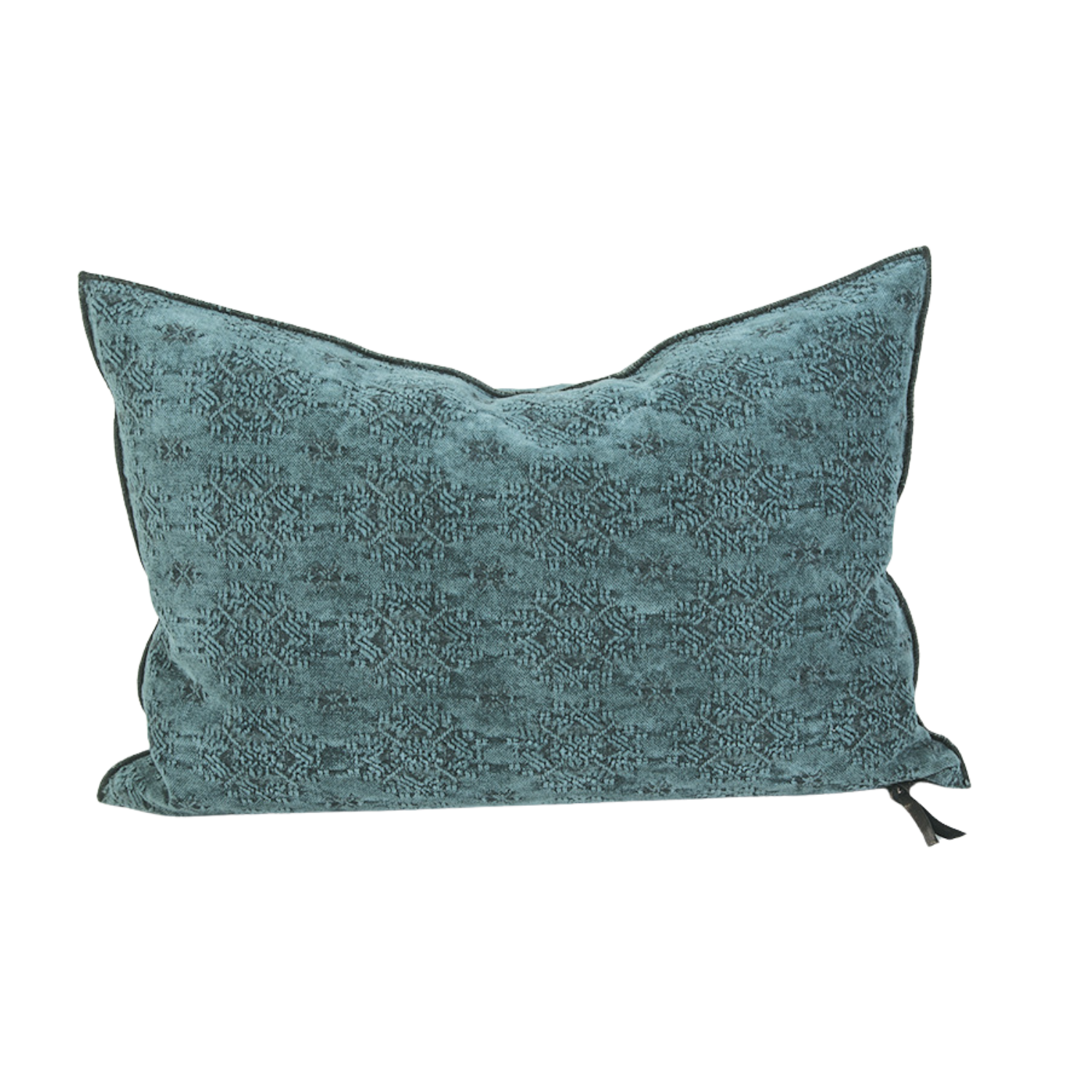 Kilim Jacquard Canard Pillow 16x24, from Maison De Vacances