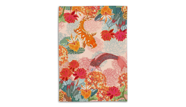 Lotus Tea Towel, from Avenida Home